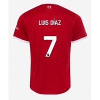 Maglie da calcio Liverpool Luis Diaz #7 Prima Maglia 2023-24 Manica Corta